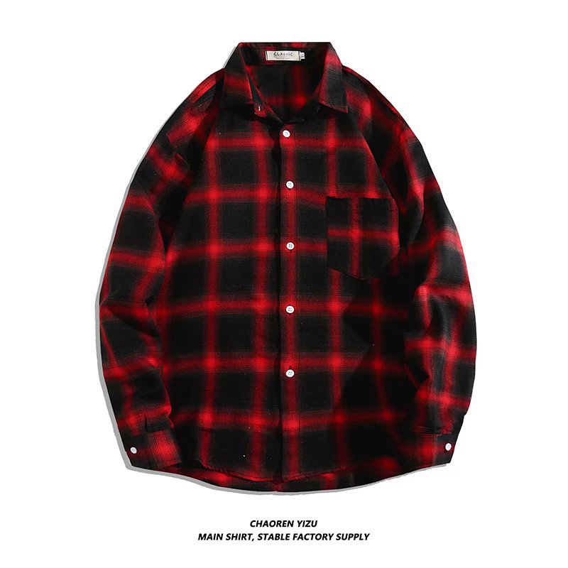 INSTOCK-Autumn Japanese shirt for men