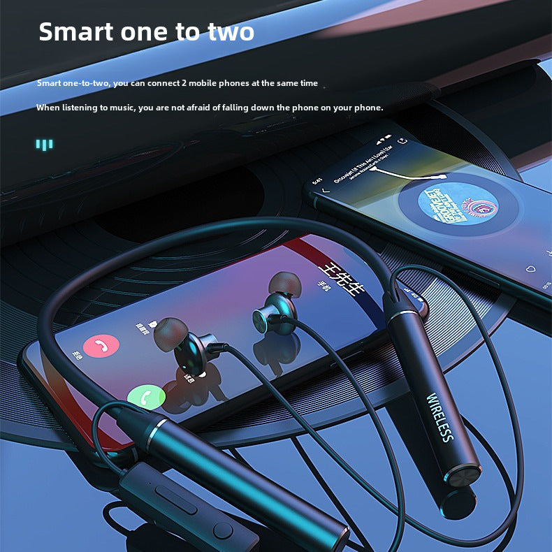 5.3 Bluetooth In-Ear Headset with Card Slot & Long Battery