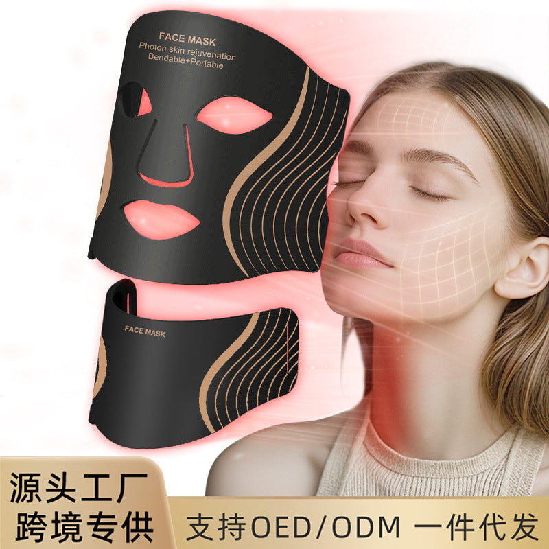 LED Photonic Skin Rejuvenation Mask – Face & Neck Therapy