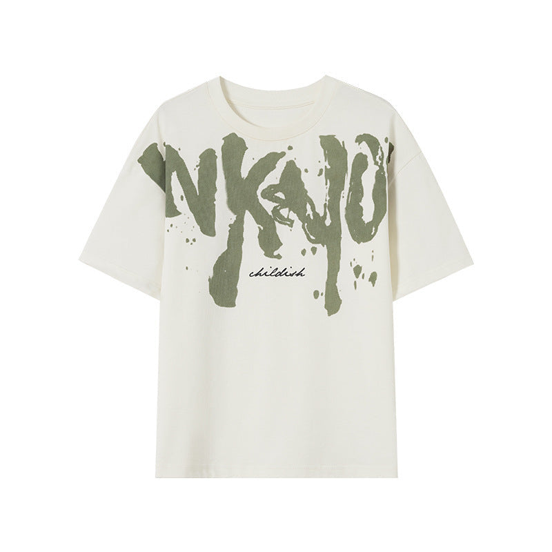 Boys’ Splash-Print T-Shirt