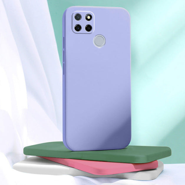 Realme V3 Case – Frosted Silicone Luxury Soft Cover