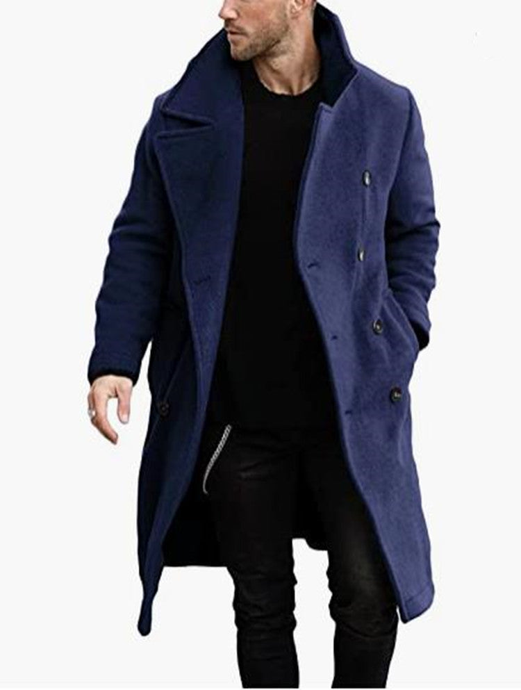 Men’s Thickened Woolen Jacket Autumn-Winter 2026