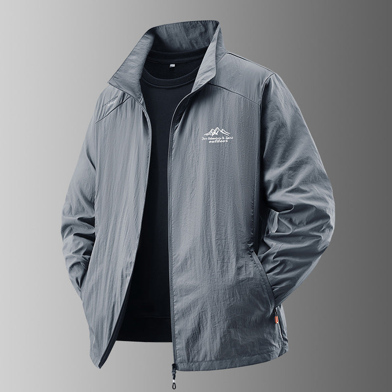 STOCK-Men’s Ice Silk Quick-Dry UV Protection Jacket