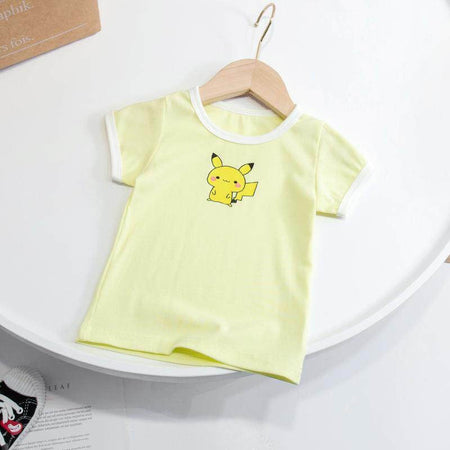 Girls Candy Color Cartoon T-Shirt – Cute Summer Wear – T-Shirts – Image 10