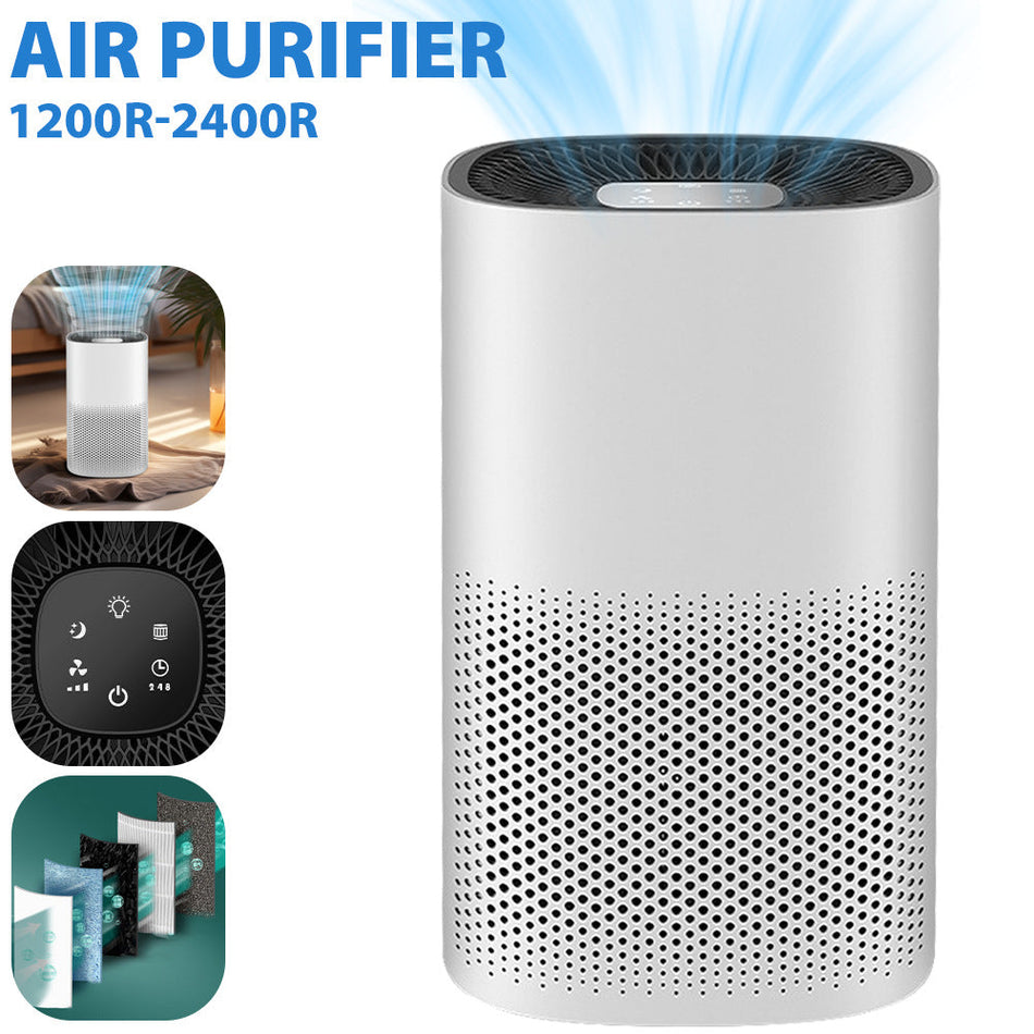 Mini Intelligent Air Purifier with UVC & Negative Ions