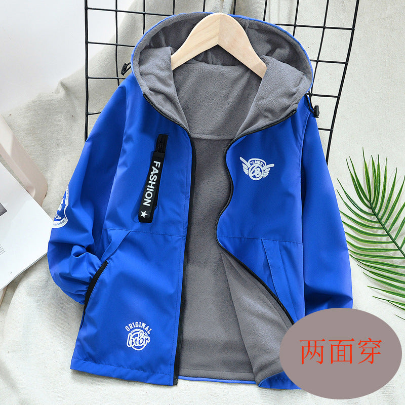 Kids Polar Fleece Thick Warm Jacket