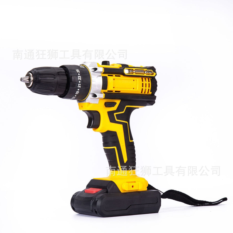 21V Lithium Electric Drill Impact Screwdriver Set