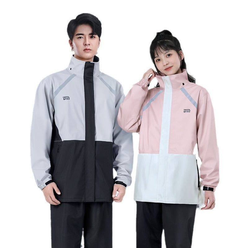 Waterproof Motorcycle Rain Suit – Split Men’s Raincoat