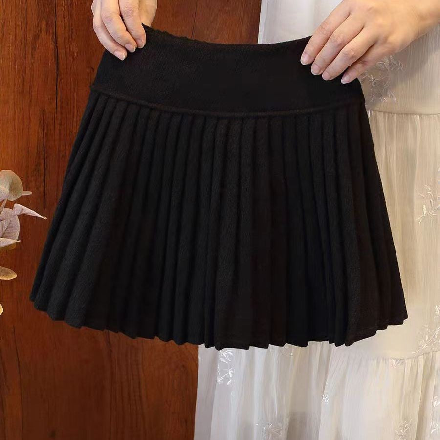 Girls College Style Pleated Skirt Autumn Winter 2025