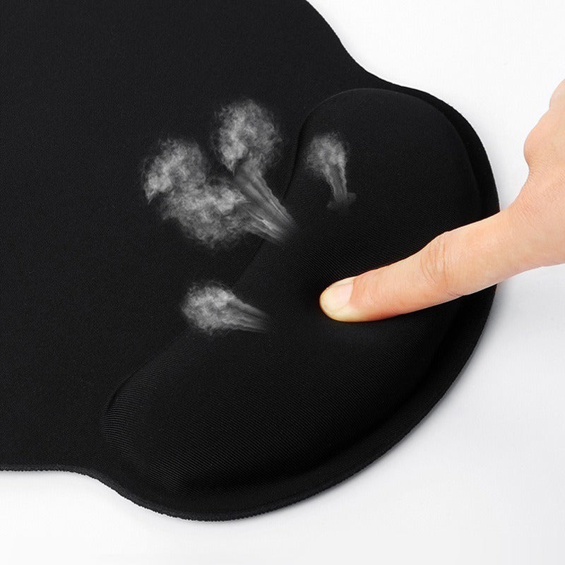 Memory Foam Wrist Mouse Pad with Keyboard Hand Rest – Large Size