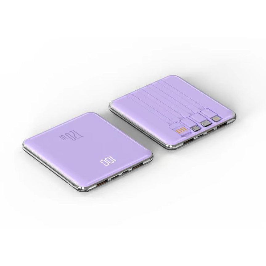 STOCK-120W Super Fast Charging Power Bank – 20,000mAh, Built-in