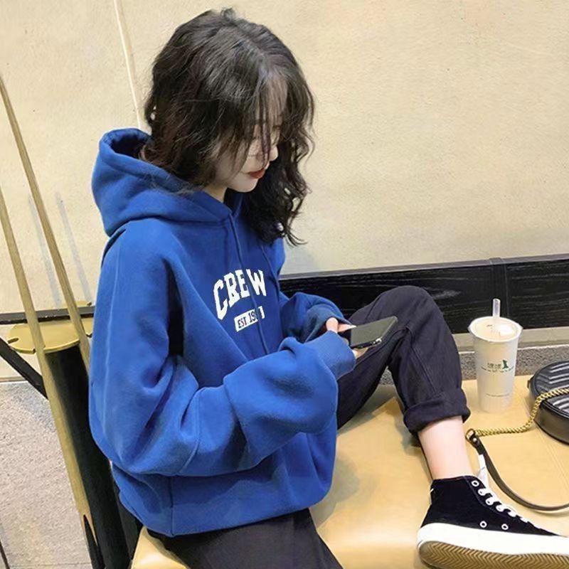 Klein Blue Pullover Hoodie – Unisex Spring/Autumn/Winter