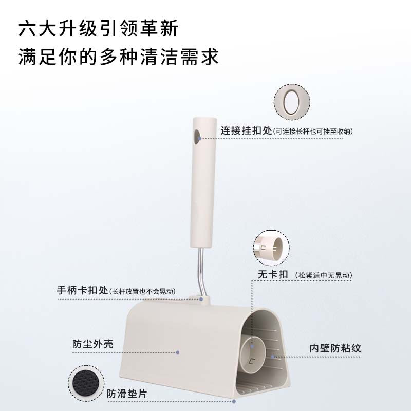 Dual Adhesive Tearable Lint Roller for Carpet & Clothes