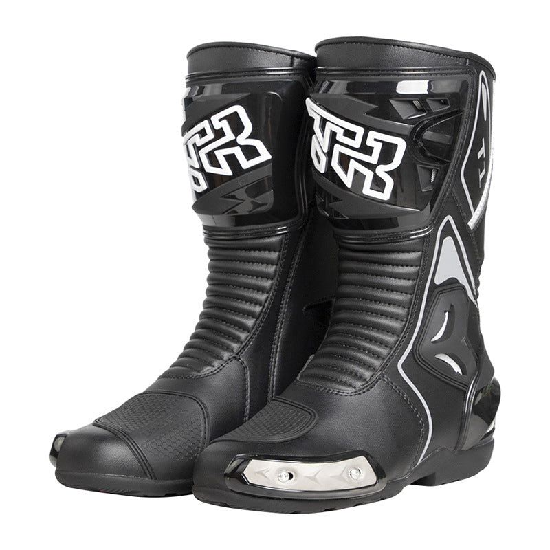 Men’s Four-Season High-Top Motorcycle Rally Boots