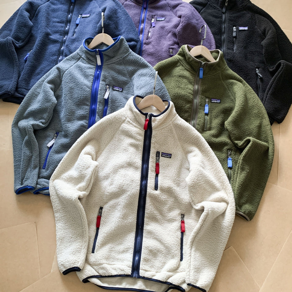Patag Outdoor Fleece Lamb Wool Stand Collar Zipper JacketMen