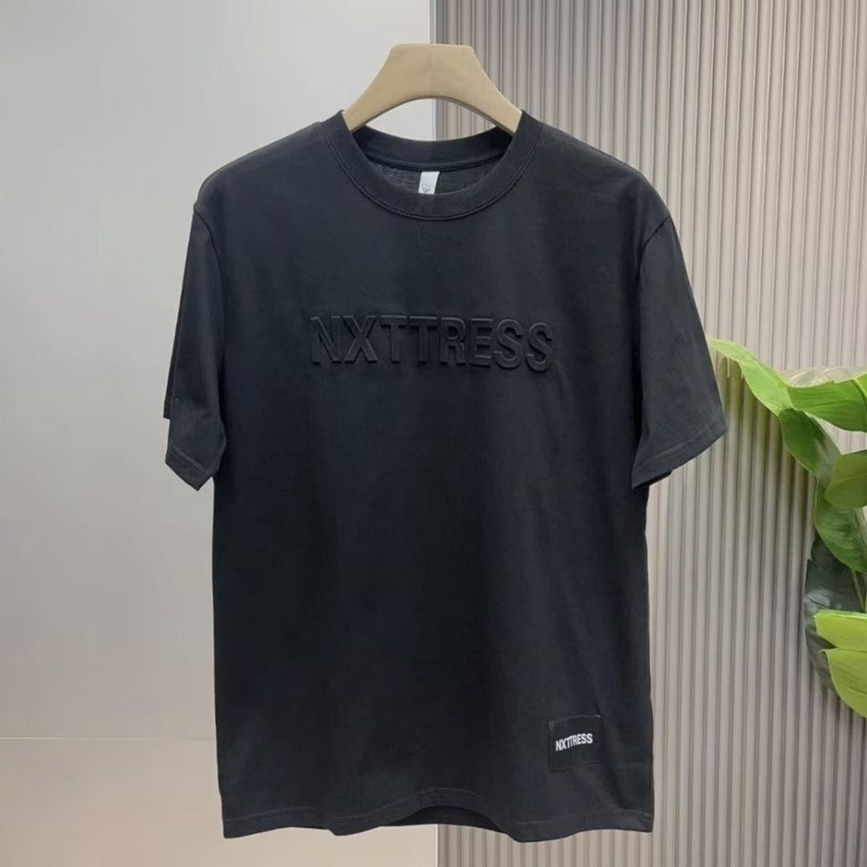 Men’s Loose Cotton T-Shirt - Hong Kong Style Summer