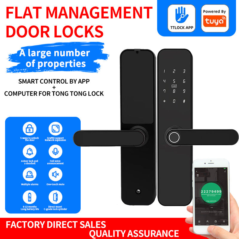 TTLOCK All-in-One Smart Fingerprint Password Lock