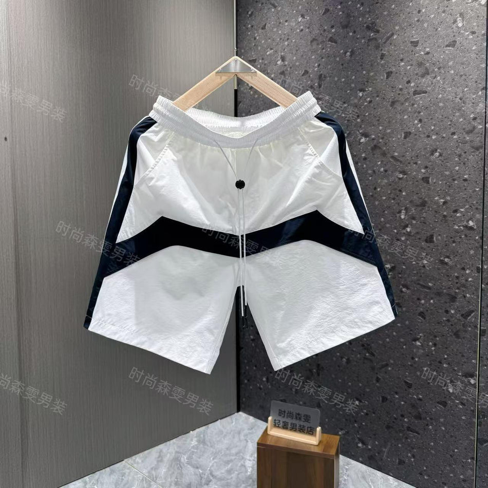 Men’s Summer Ice Silk Quick-Drying Sports Shorts