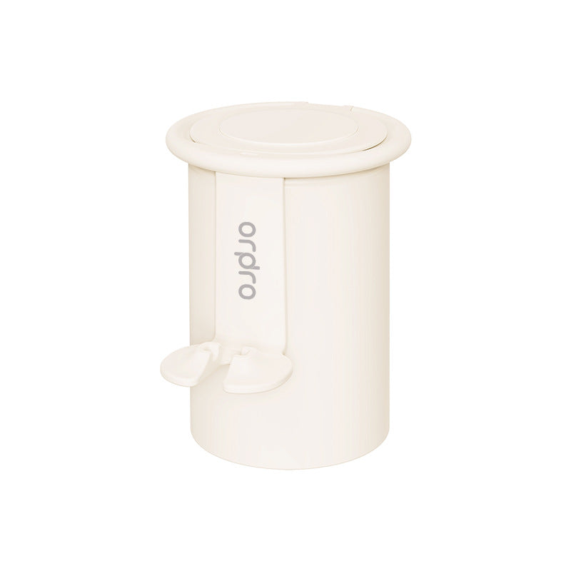 Wall-Mounted Toothbrush Holder Punch-Free Magnetic Rack