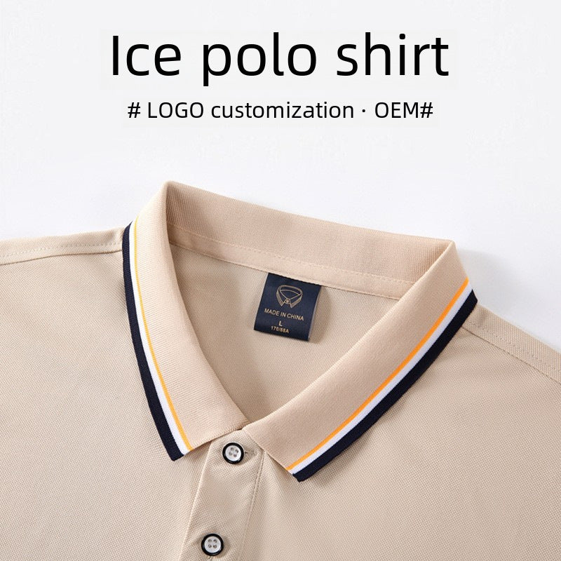 Custom Polo Shirt for Summer Workwear with Logo