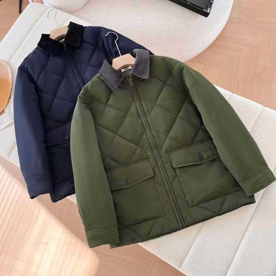 Sandwich Quilted Jacket for Men 2025 | Warm & Cozy