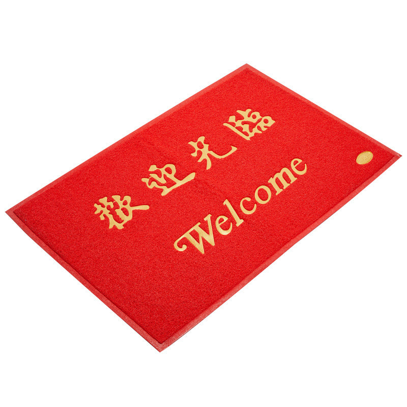 Large Welcome Door Mat – Non-Slip Floor Carpet for Home & Hotel