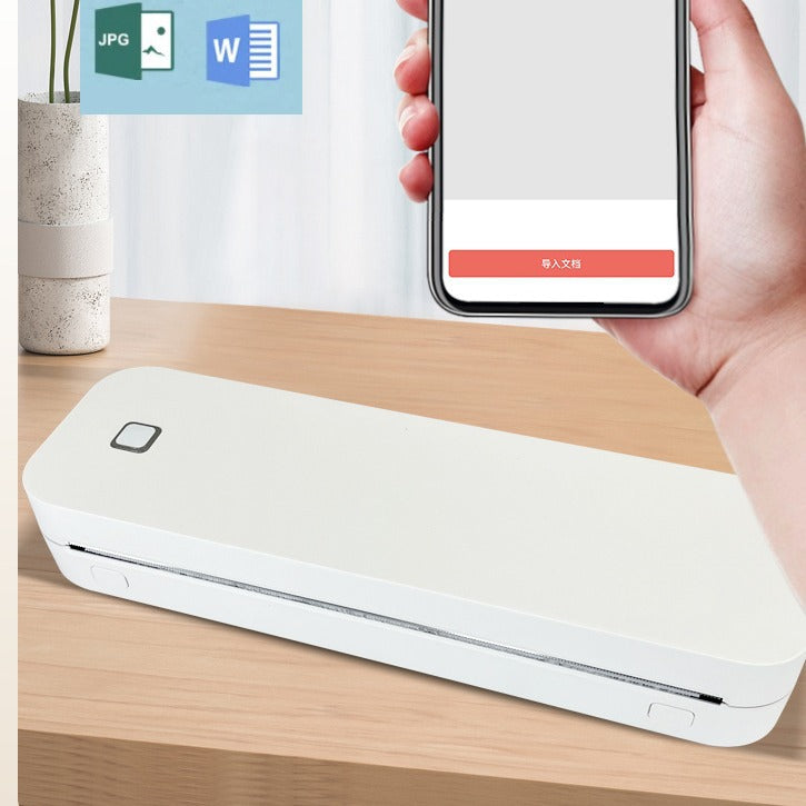 A4 Size Portable Bluetooth Thermal Printer for Students & Home