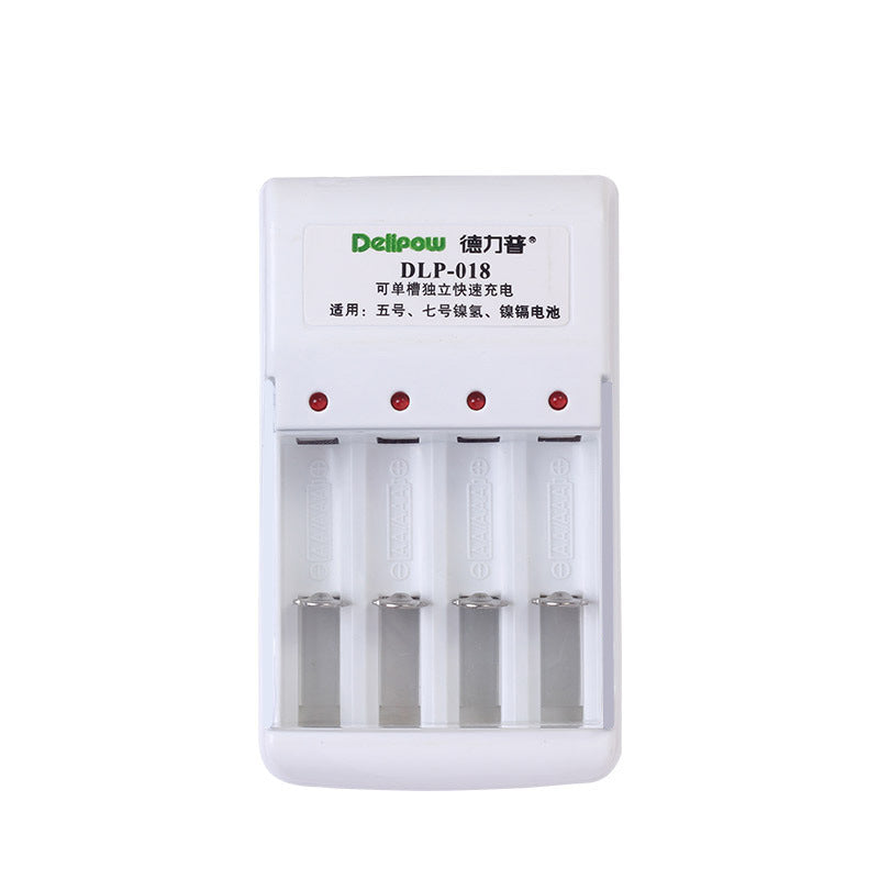 4-Slot AA/AAA NiMH Rechargeable Battery Charger