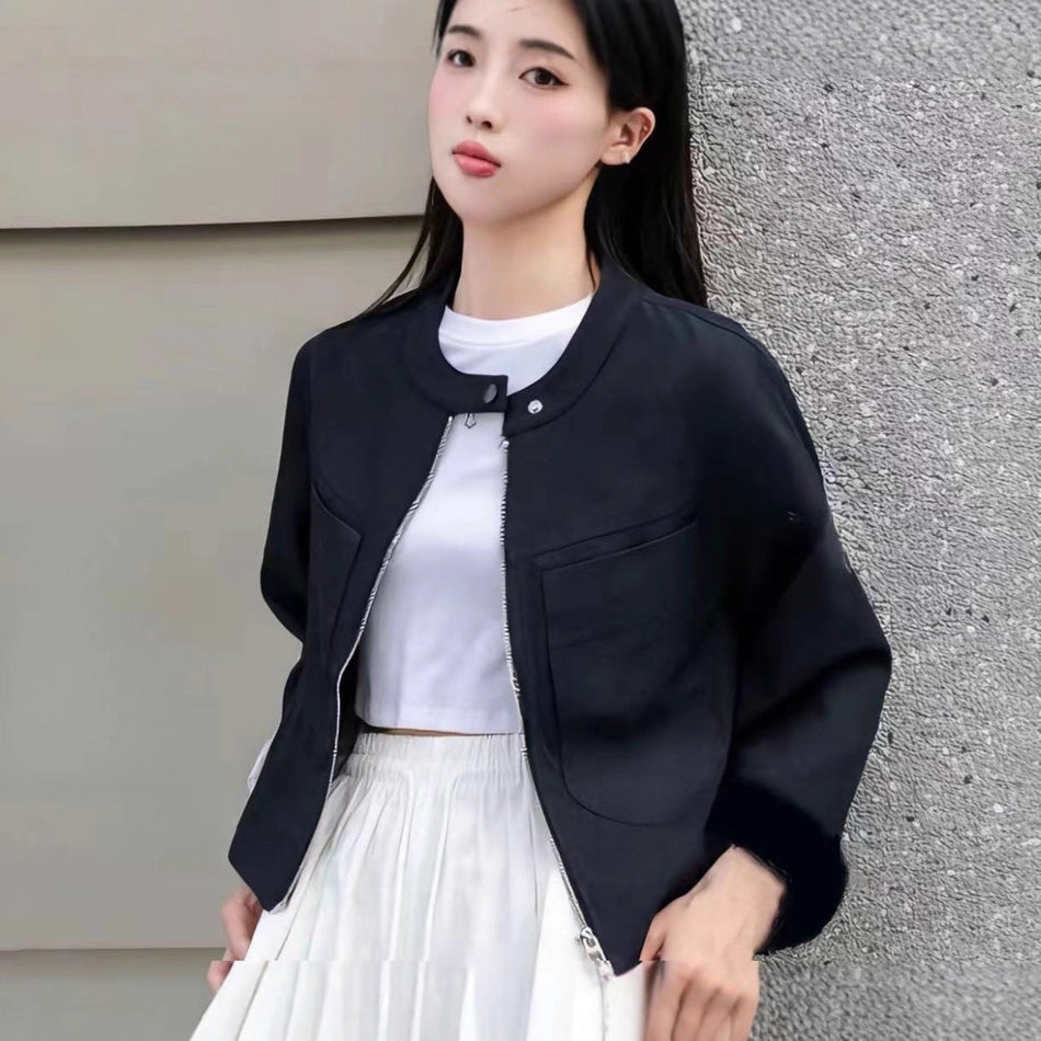 Korean Short Coat for womens 2025 | Cozy & Chic