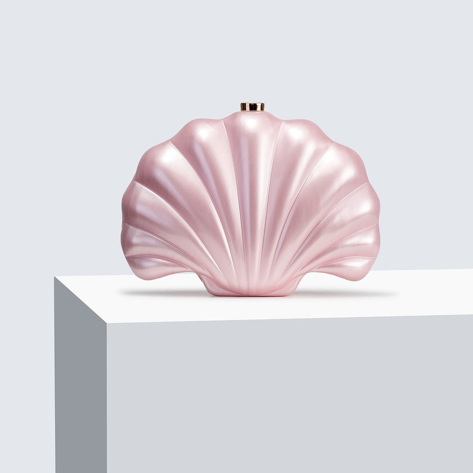 Shell-Shaped Acrylic Bag