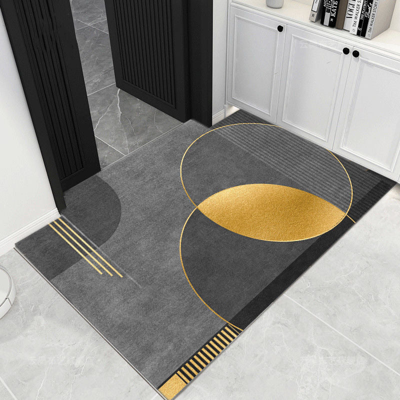 Household Entrance Cut-Out Door Mat – Non-Slip, Washable Floor