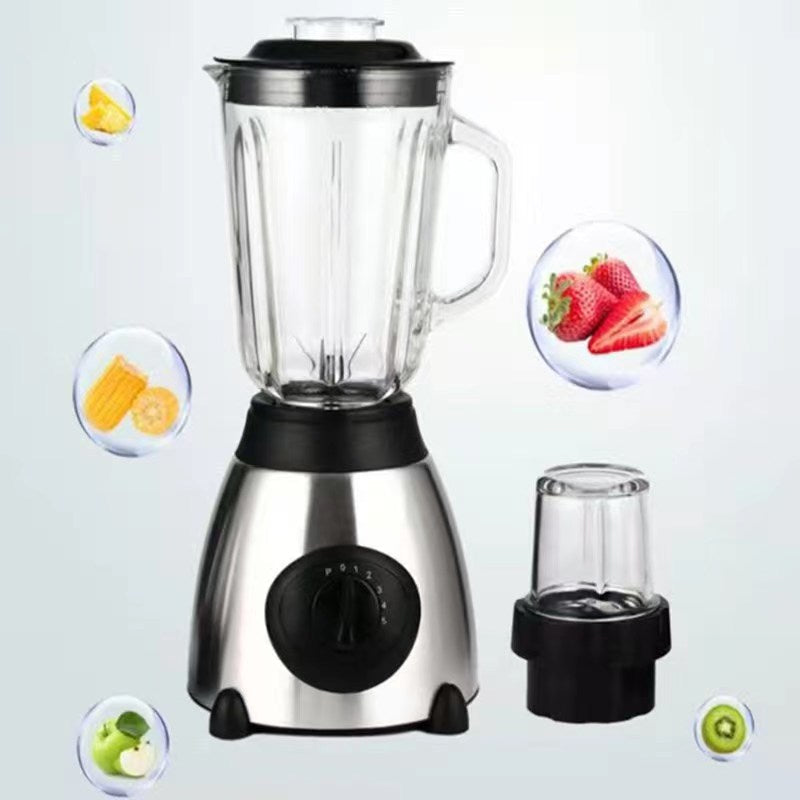 Y66 Two-in-One English Juicer and Glass Food Blender