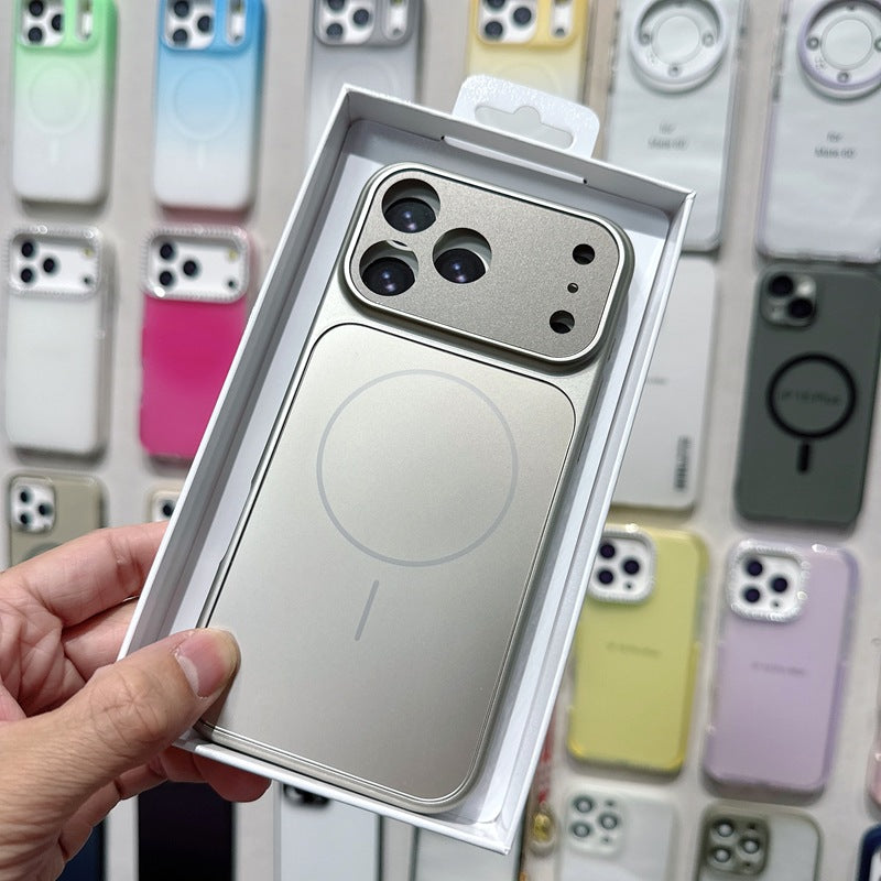 STOCK-iPhone 17 Pro Max Frosted Protective Case with Large Window