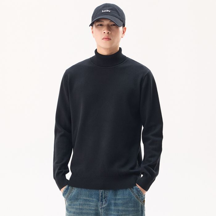 Men’s Loose Cashmere Pullover – Autumn/Winter Knit