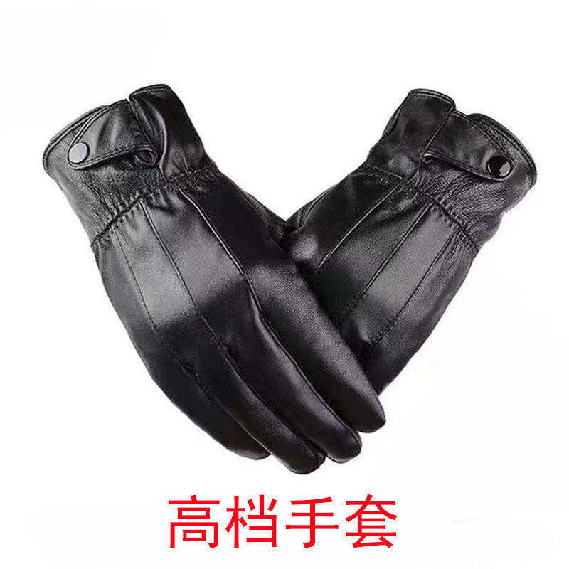 STOCK-Wholesale Men’s Waterproof Leather Gloves Nepal