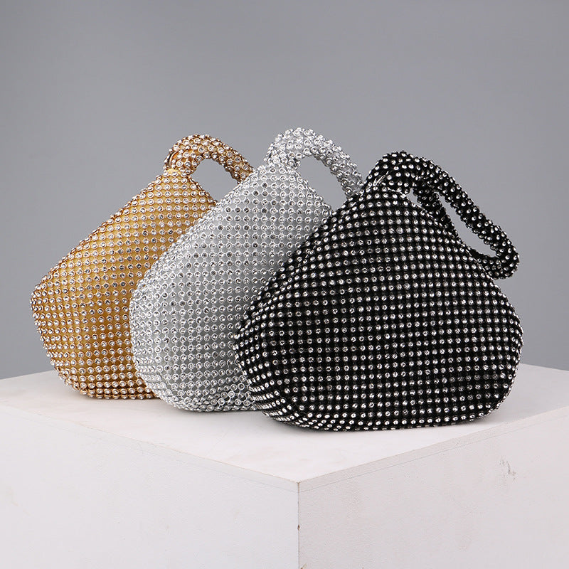Rhinestone Evening Clutch – Sparkly Party Handbag