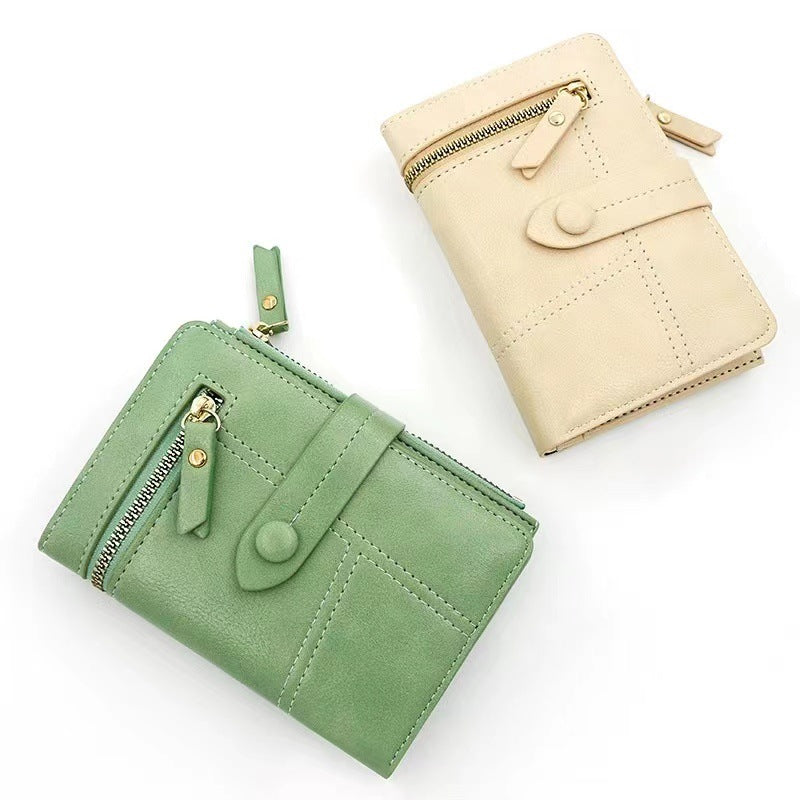 STOCK-Japanese PU Leather Coin Purse