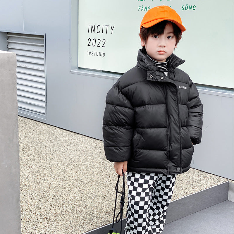 Kids’ Korean-Style Down Cotton Jacket