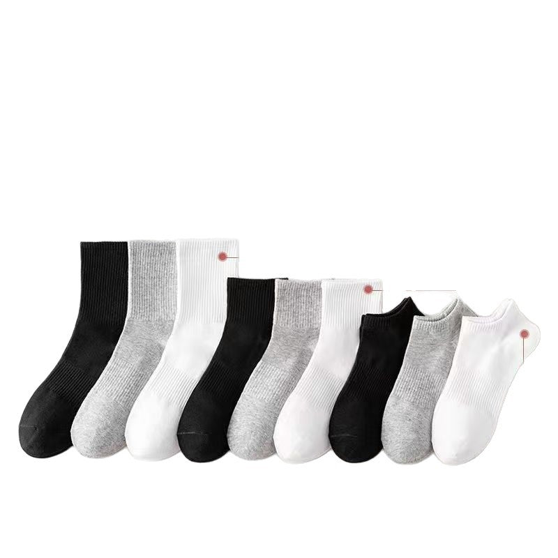 (PACK OF - 10) Couple Style Mens Cotton Sports Socks