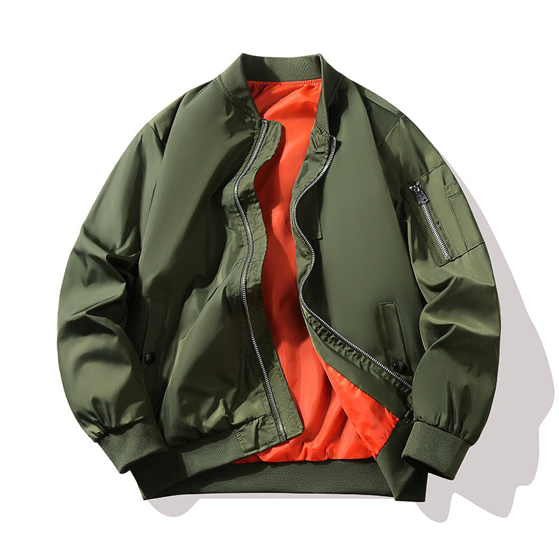 STOCK-MA-1 Aviator Jacket – Men’s Cotton-Padded Bomber Coat