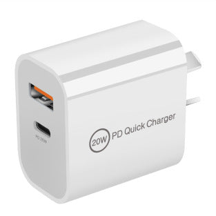 PD 20W + QC 18W Fast Charger – SAA Certified AU Plug