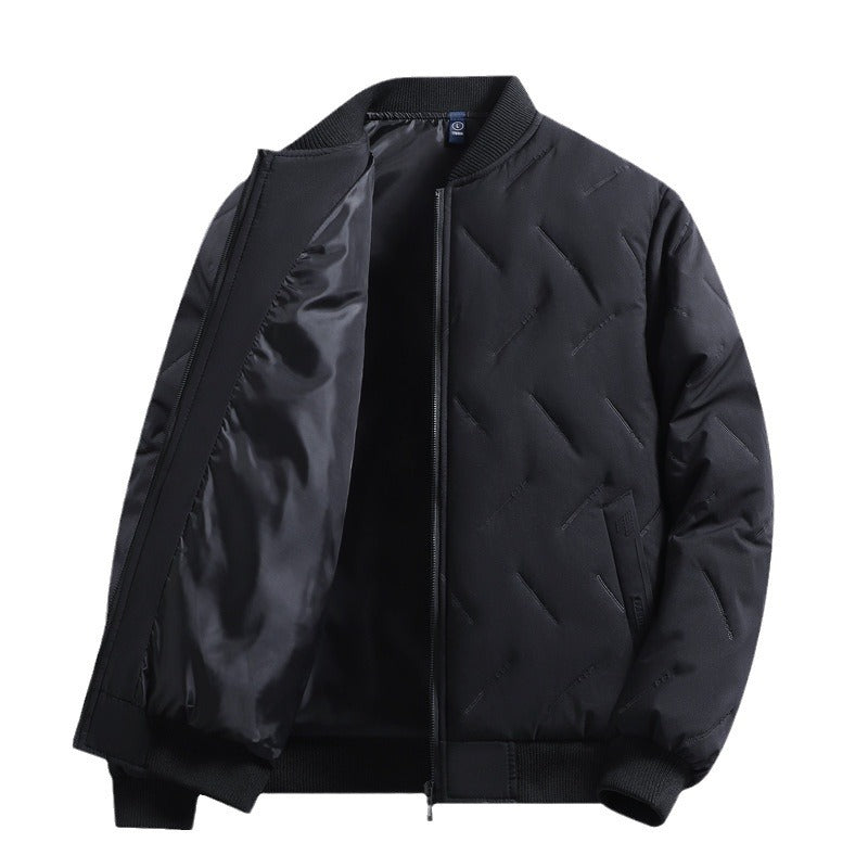 Men’s Cotton-Padded Winter Jacket Korean Style Warm