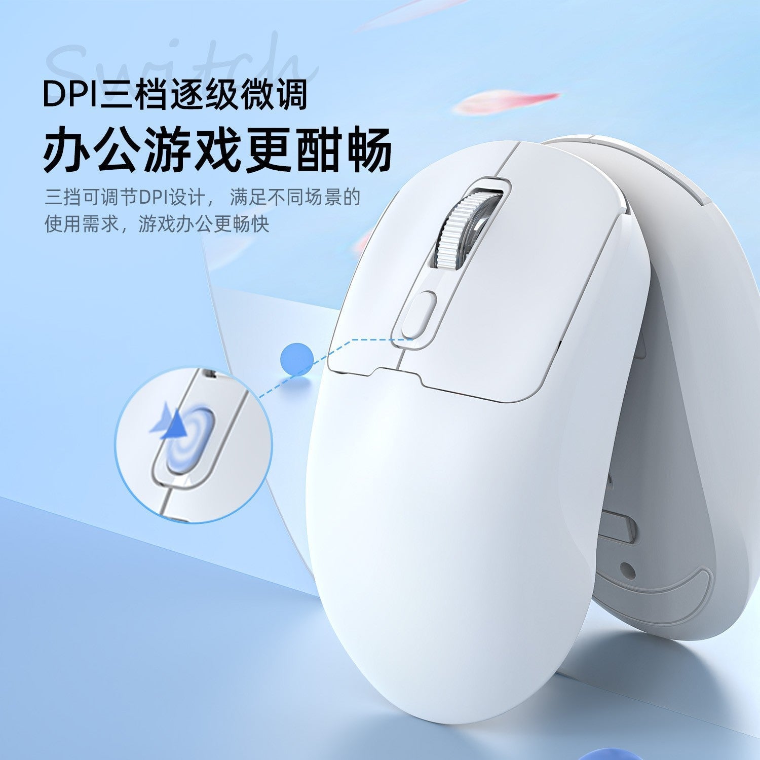Wireless Bluetooth Rechargeable Silent Mouse Dual Mode – Tudoholic