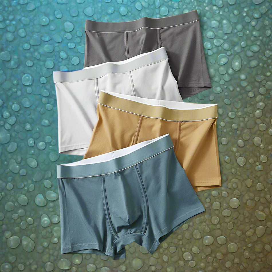 Mens Combed Cotton Antibacterial-(Pack of 8)