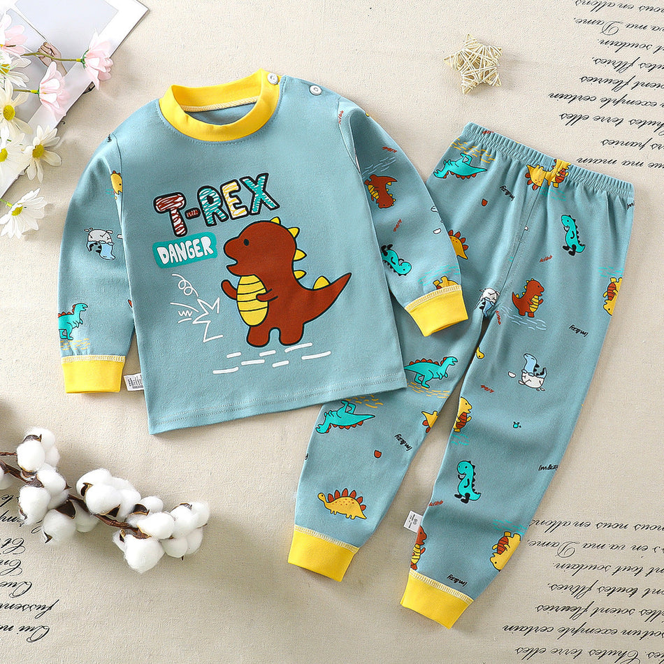 Children's Intimates Set 2025 Autumn Winter Pure Cotton Baby