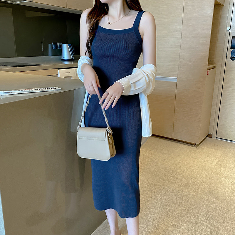 Summer Women’s Slim-Fit Long Vest Dress