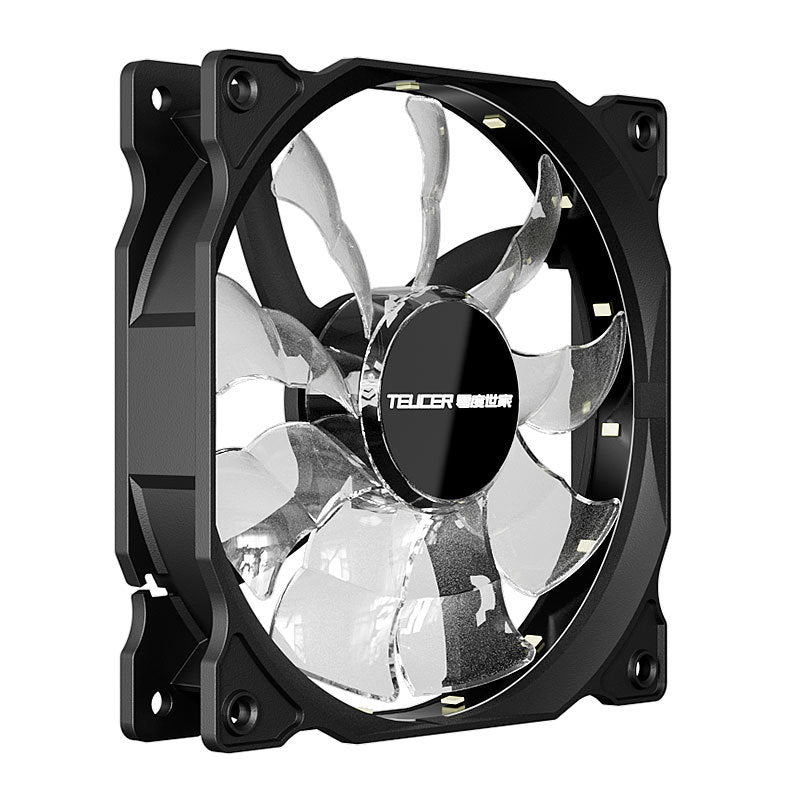 TEUCER 12cm High-Speed 3-Pin Cooling Fan