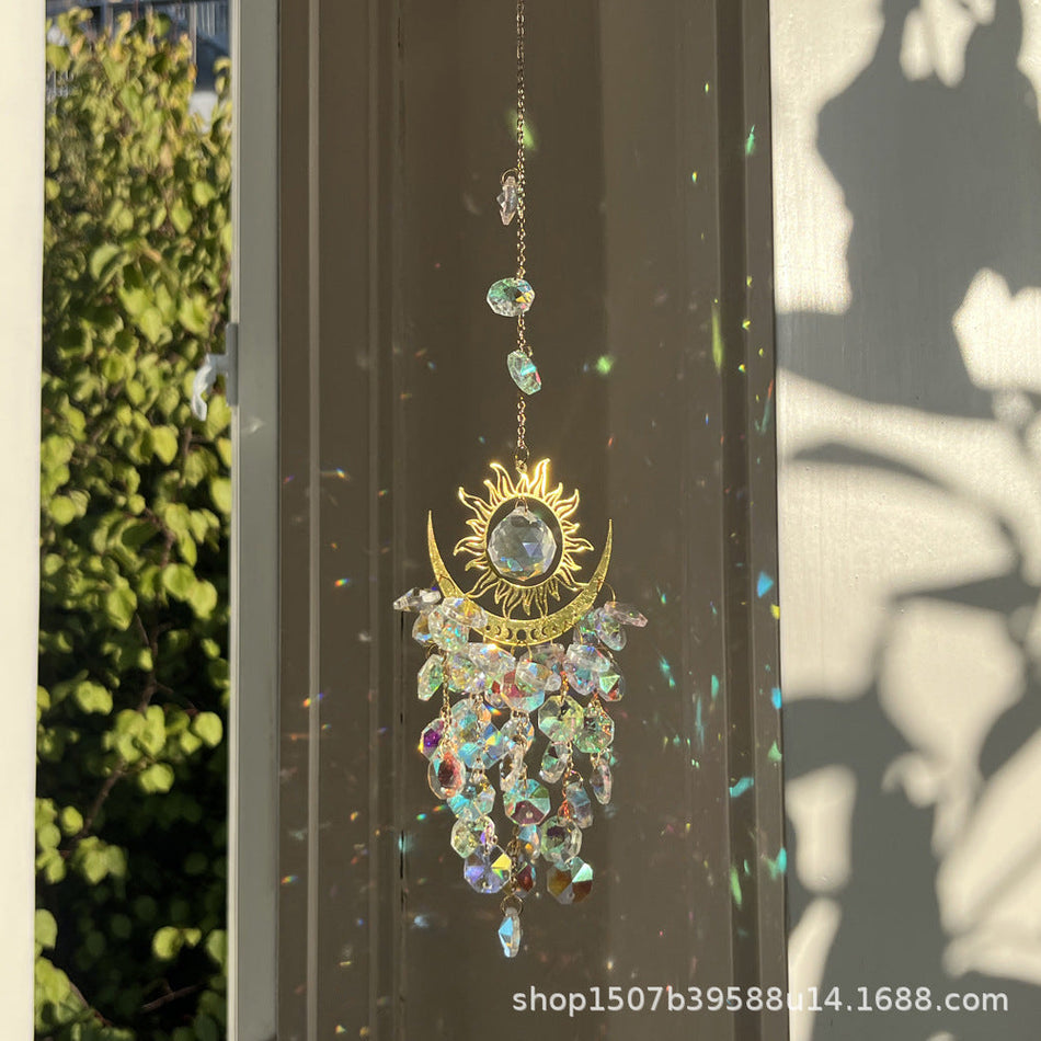Devil’s Eye Crystal Sun Catcher – Garden Wind Chime
