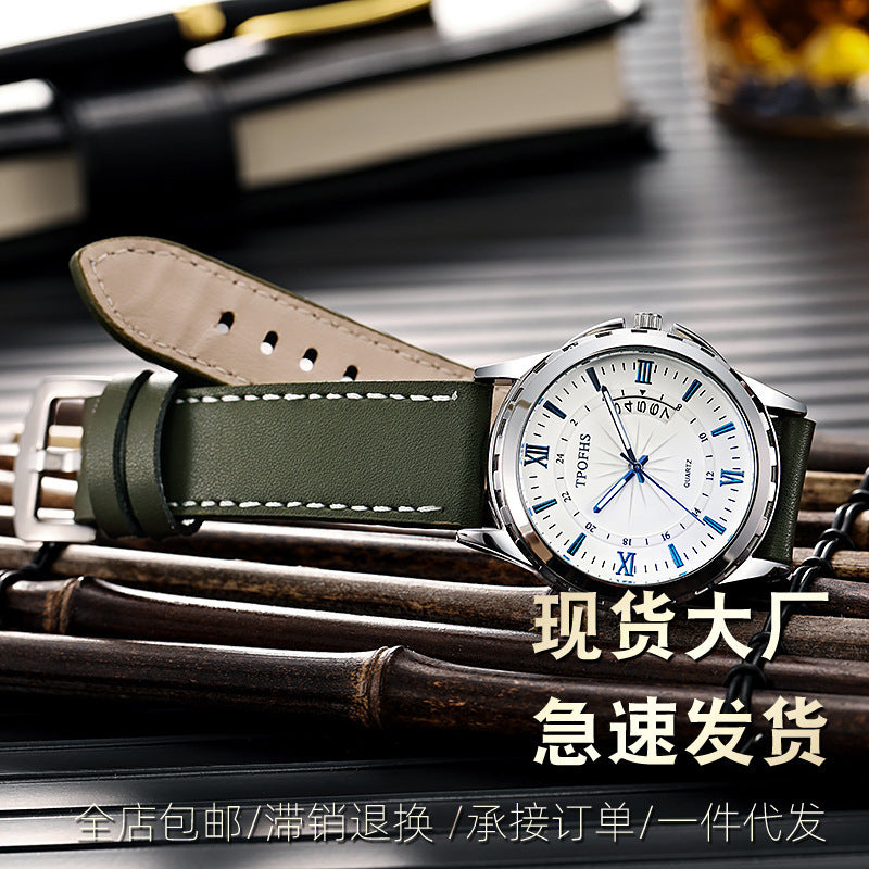 STOCK-Luxury Men’s Quartz Watch