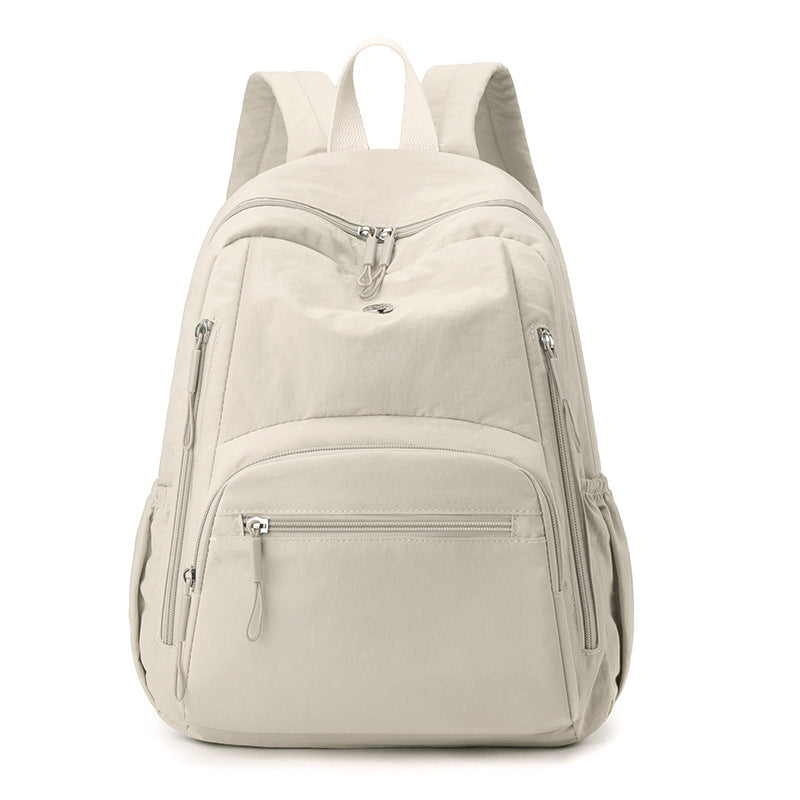 Women's Korean Style Nylon Commuter Backpack